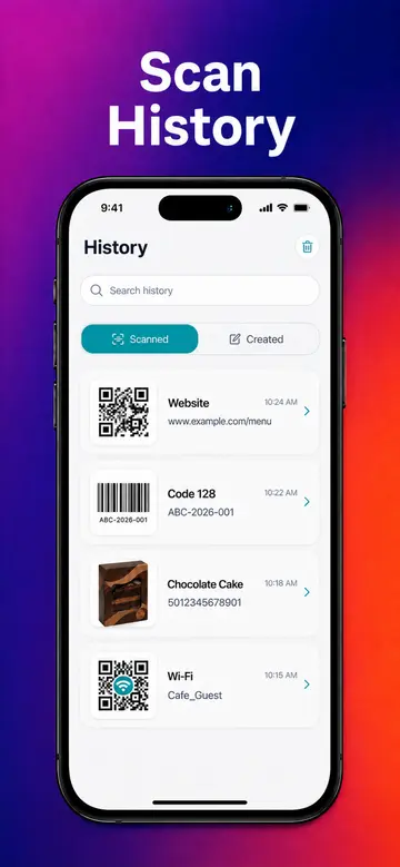 QR Code & Barcode Reader — screenshot 5