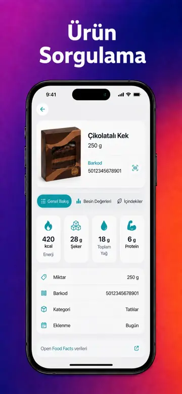 QR Tarayıcı ve Barkod Okuyucu — ekran görüntüsü 4